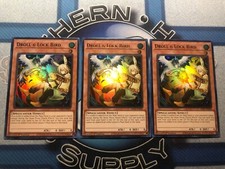 *** 3X DROLL & LOCK BIRD 3X *** ALTERNATE ART SUPER RARE SET RA02-EN006 YUGIOH picture