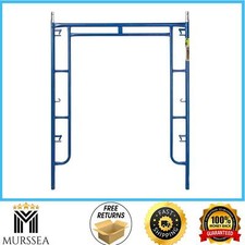 Metaltech Saferstack 76x60in.Blue Walk Tru-Arched Jobsite Locking Scaffold Frame picture