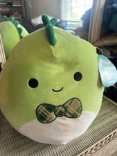 Squishmallows Danny Green Dinosaur Plush Bow Tie 18in plush picture