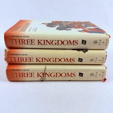 Three Kingdoms Luo Guanzhong Moss Roberts 3 Vol Hardcover DJ 1994 First Edition picture