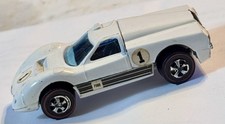 WOW VGC Early Run 1971 Ford J Car White Enamel Color Original Redline HotWheel picture