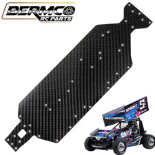 Bermco RC Parts Carbon Fiber Chassis Losi 22S Sprint Car Dirt Oval Racing Option picture