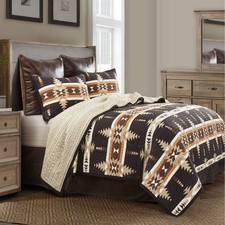 Paseo Road Yosemite Southwestern Aztec Reversible Quilt Set with Pillow Shams picture