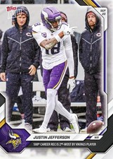 *PRE SALE* Justin Jefferson - 2026-27 NFL Topps NOW® - Card 22 picture