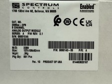 Spectrum Controls 2085sc-OF8 8 Channel Analog Output Module (New Factory Sealed) picture