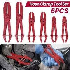 6Pcs Set Fuel Water Brake Line Pipe Pinch Off Pliers Flexible Hose Clamp Kit US picture