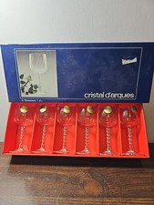 Set of 6 Vintage 7 cl French Cristal D'Arques Nemours 4.75