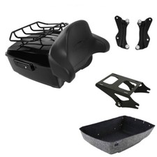 King Trunk Luggage Pad Mount Rack Docking Hardware Fit For Harley Touring 14-26 picture