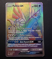 Pokemon TCG Palkia GX 132/131 Secret Rare Full Art Holo 180 HP English picture