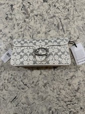 Coach Tabby Shoulder Bag 26 Crystal Signature Denim Chalk Multi CEY98 NWT picture