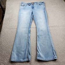Torrid Luxe Slim Bootcut Jeans Womens 18T Blue Stretch Denim picture