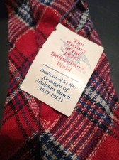 Very Rare Vintage 1970's Budweiser Plaid All Wool Neck Tie Anheuser Busch picture