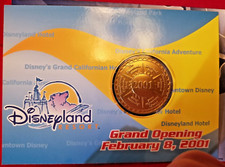 Disney Grand Opening Disneyland Resort ~Commemorative Medallion February 8, 2001 picture