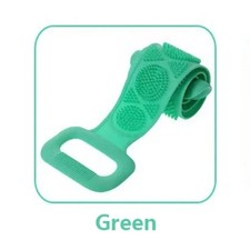 Silicone Body Back Scrubber Double Side Bathing Brush For Skin Deep Cleaning picture