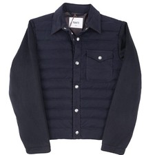 Manto Down-Filled Quilted Puffer Jacket with Cashmere Sleeves M (Eu 50) NWT picture
