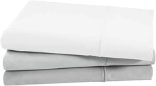 Hotel Signature Sateen 800 Thread Count 6-Piece Sheet Set Bright White Cotton picture