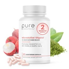 Pure Therapro Rx MicroActive Oligonol | Patented Lychii Fruit & Green Tea Sup... picture