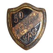 Mount Paran 50 Years Lapel Pin Baptist Church? Atlanta GA Masonic Lodge? Mason picture