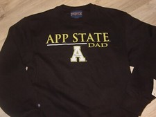 APP STATE Appalachian STATE MOUNTAINEERS DAD Jansport Sweatshirt NEW .. SMALL picture