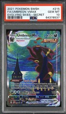 Umbreon VMAX PSA 10 Evolving Skies (PULL BUNDLE 6 CARDS) picture
