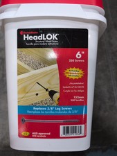 FastenMaster FMHLGM006-250 HeadLOK Structural Wood Screw 6 in. picture