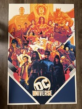 2020 Matt Taylor DC Universe Exclusive Screenprinted Poster Print 24x36 Mondo picture