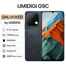 UMIDIGI G9C 6GB+128GB 6.75'' Dual SIM 50MP NFC Android Unlocked Smartphone picture