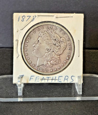 1878-P Morgan Silver Dollar 7 Tail Feathers-Philadelphia picture