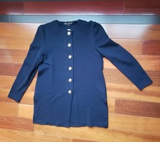 St. John Basics Navy Tunic  And Pants picture