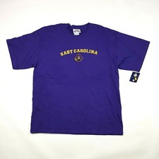 Vintage East Carolina Pirates Mens XL Football NCAA College Purple Retro T Shirt picture
