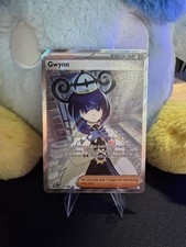 Gwynn - 109/084 - ME05: Pitch Black Ultra Rare Trainer NM picture