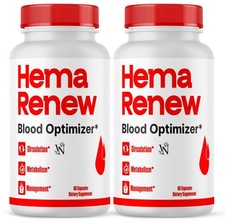 Hema Renew, Hemarenew Optimizer Capsules Dietary Supplement Blood Health 120CT picture