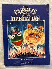The Muppets Take Manhattan Vocal Selections Songbook RARE OOP picture