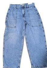 NWT DKNY JEANS SZ 27 HIGH RISE BARREL LEG  picture