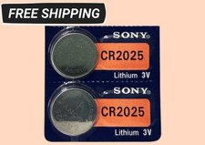 SONY CR2025 - Lithium 3V  /  2 Pcs. picture