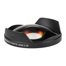 58MM 0.3X Ultra Wide Angle Fisheye Lens for Cam Camcorder with Adapter Hood picture