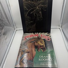 Illustrated Twilight Eyes Dean R. Koontz Signed W/ Black Slip Cover 1985 142/250 picture