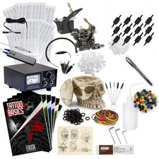 Complete Tattoo Kit - 2 Machine Skull Set picture