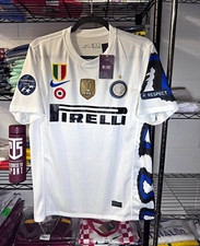 Nike Inter Milan White Soccer Jersey Diego Milito #22 Men’s Size M UCL picture