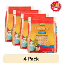 (4 Pack) Wild Harvest Parakeet, Canary & Finch Daily Nutrition Blend, 5 lb picture