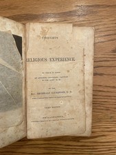 1844 Archibald Alexander Thoughts on Religious Experience Third Edition picture
