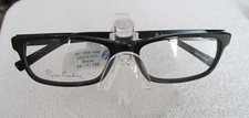 NEW Pierre Cardin PC 604 Eyeglass Frames 54 17 140 Black Acetate $143.00 picture
