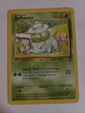 Pokemon Bulbasaur 44/102 Shadowless Base Set Mint Condition picture
