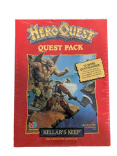 NEW SEALED Vintage 1991 HeroQuest Kellar's Keep Quest Pack Expansion Board Game picture