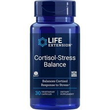 Life Extension Cortisol-Stress Balance Stress Relief 30Caps Oligonol/Relora picture