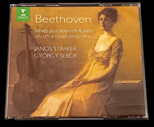 2-CD BOX SET : Beethoven Cello & Piano Sonatas : Janos Starker + Gyorgy Sebok picture