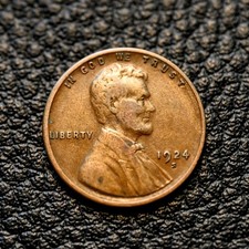 1924-S Lincoln Cent ~ VERY FINE (VF) Condition ~ HARD TO FIND GRADE picture
