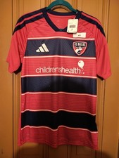 Adidas FC Dallas 24/25 Home Jersey Men's Size M NWT Children's Health picture
