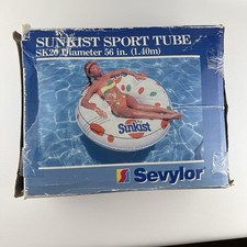 VTG Inflatable Snow Tube Sunkist Water Sevylor Sport Swimming Pool Sun 56