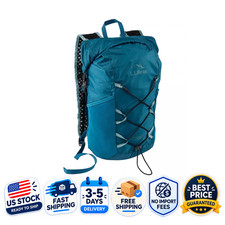 NWT✅LL Bean Waterproof Stowaway Day Pack Mallard Teal Backpack 20L picture